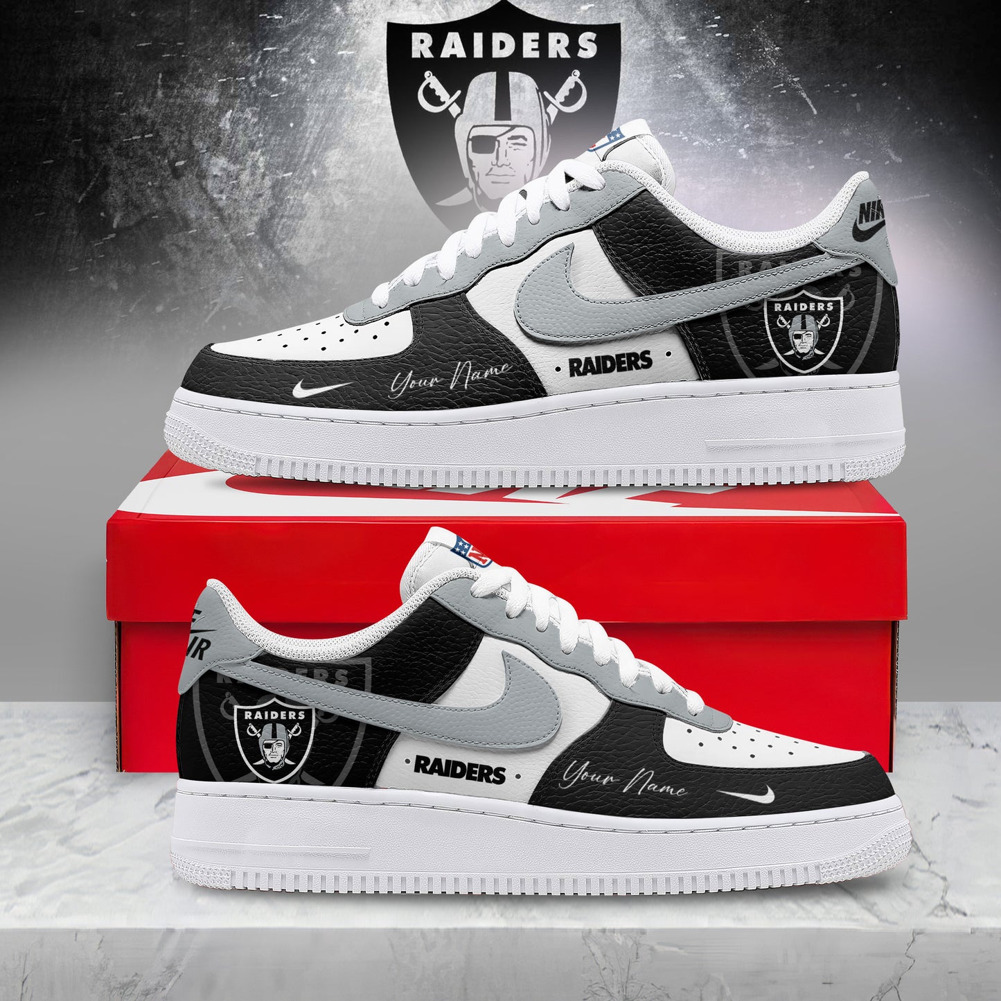 Footwearstorm Las Vegas Raiders Low-Top Sneakers Shoes For Men And Women 2808308