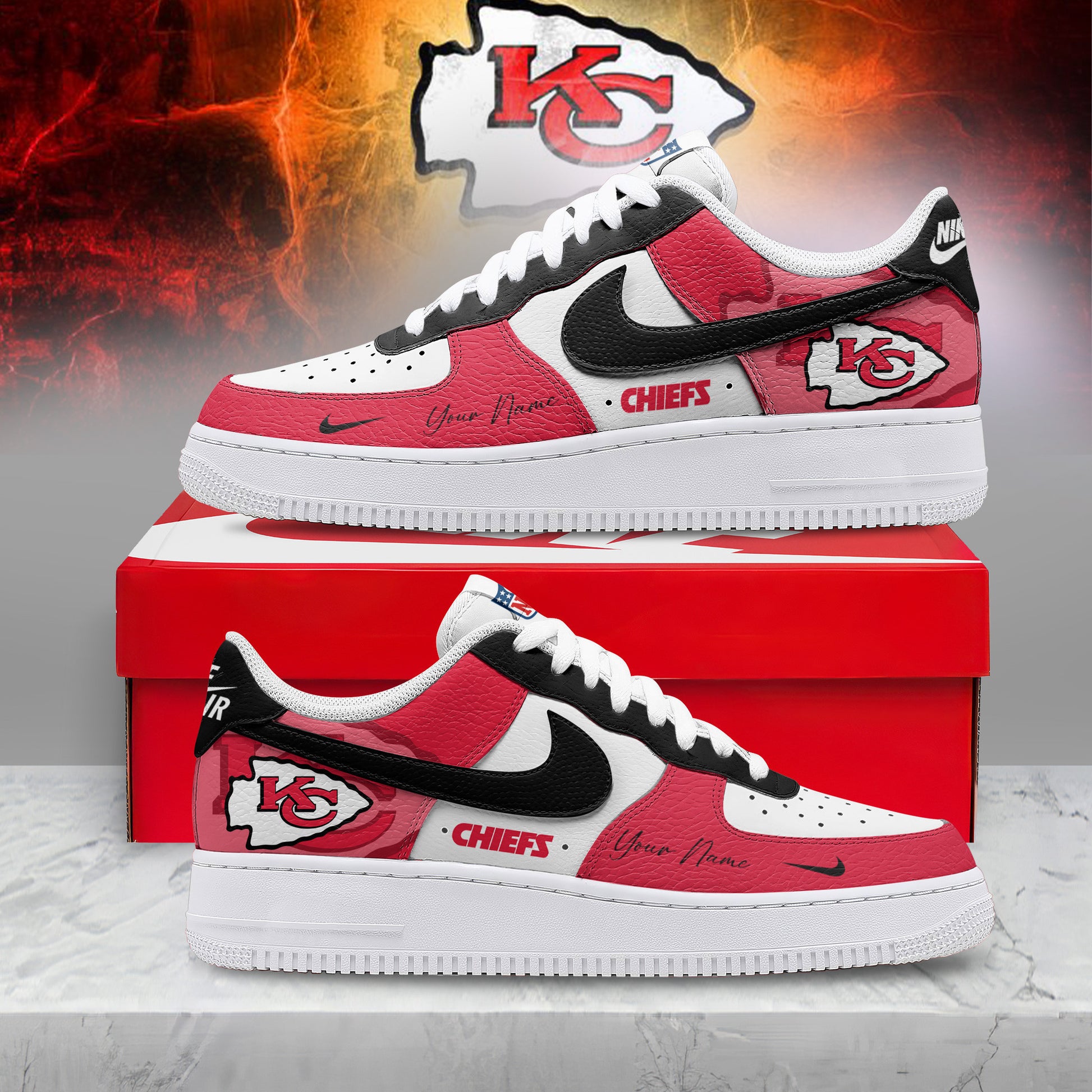 Footwearstorm Kansas City Chiefs Low-Top Sneakers Shoes For Men And Women 2808316