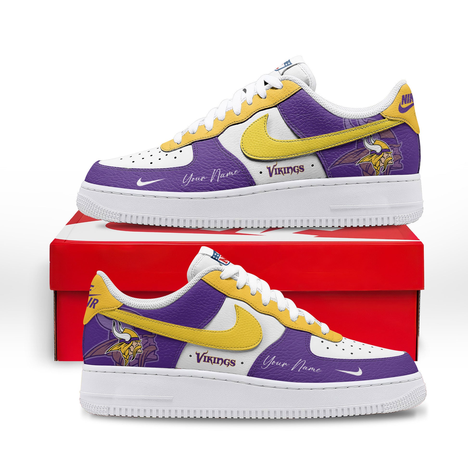 Footwearstorm Minnesota Vikings Low-Top Sneakers Shoes For Men And Women 2808288