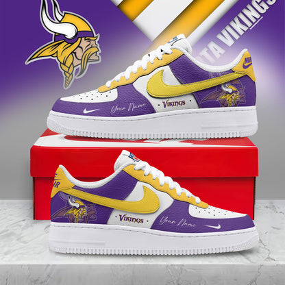 Footwearstorm Minnesota Vikings Low-Top Sneakers Shoes For Men And Women 2808288