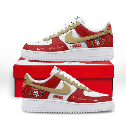 Footwearstorm San Francisco 49ers Low-Top Sneakers Shoes For Men And Women 2808302