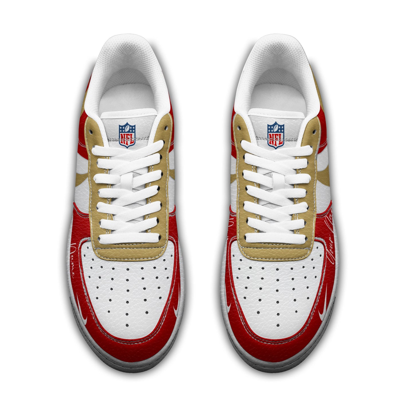 Footwearstorm San Francisco 49ers Low-Top Sneakers Shoes For Men And Women 2808302