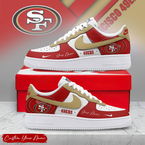 Footwearstorm San Francisco 49ers Low-Top Sneakers Shoes For Men And Women 2808302