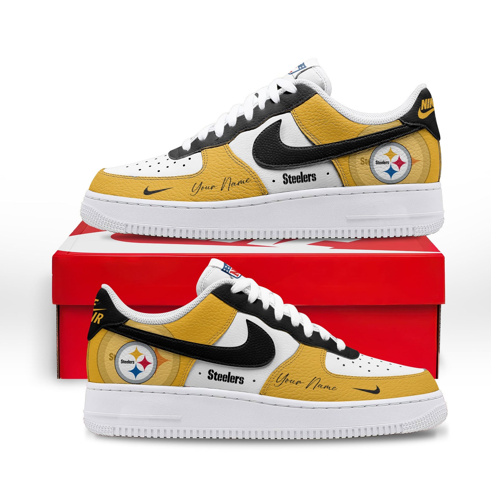 Footwearstorm Pittsburgh Steelers Low-Top Sneakers Shoes For Men And Women 2808300