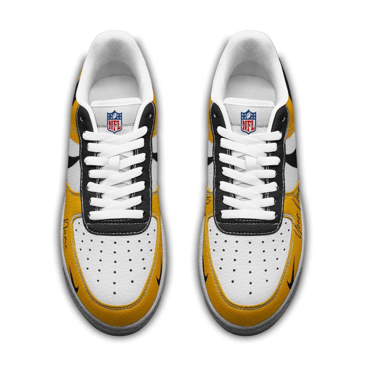 Footwearstorm Pittsburgh Steelers Low-Top Sneakers Shoes For Men And Women 2808300