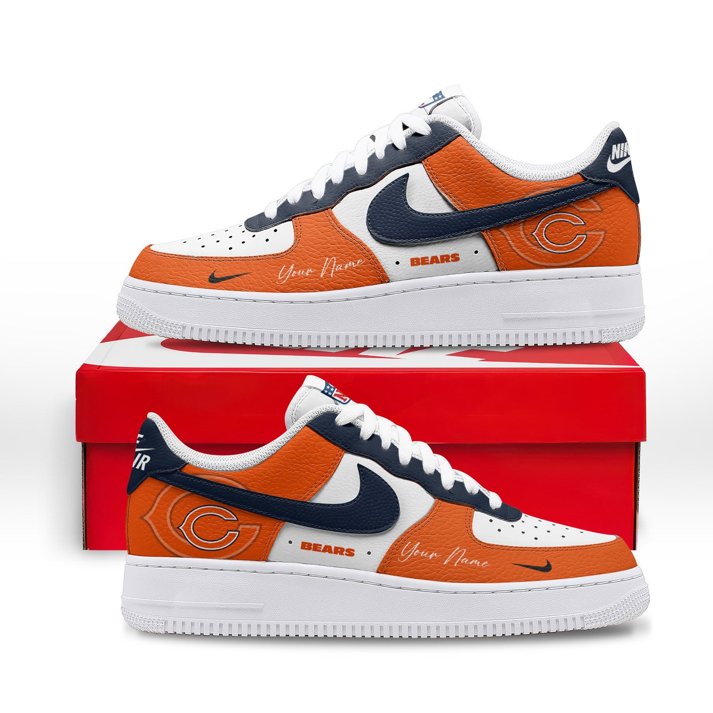 Footwearstorm Chicago Bears Low-Top Sneakers Shoes For Men And Women 2808282
