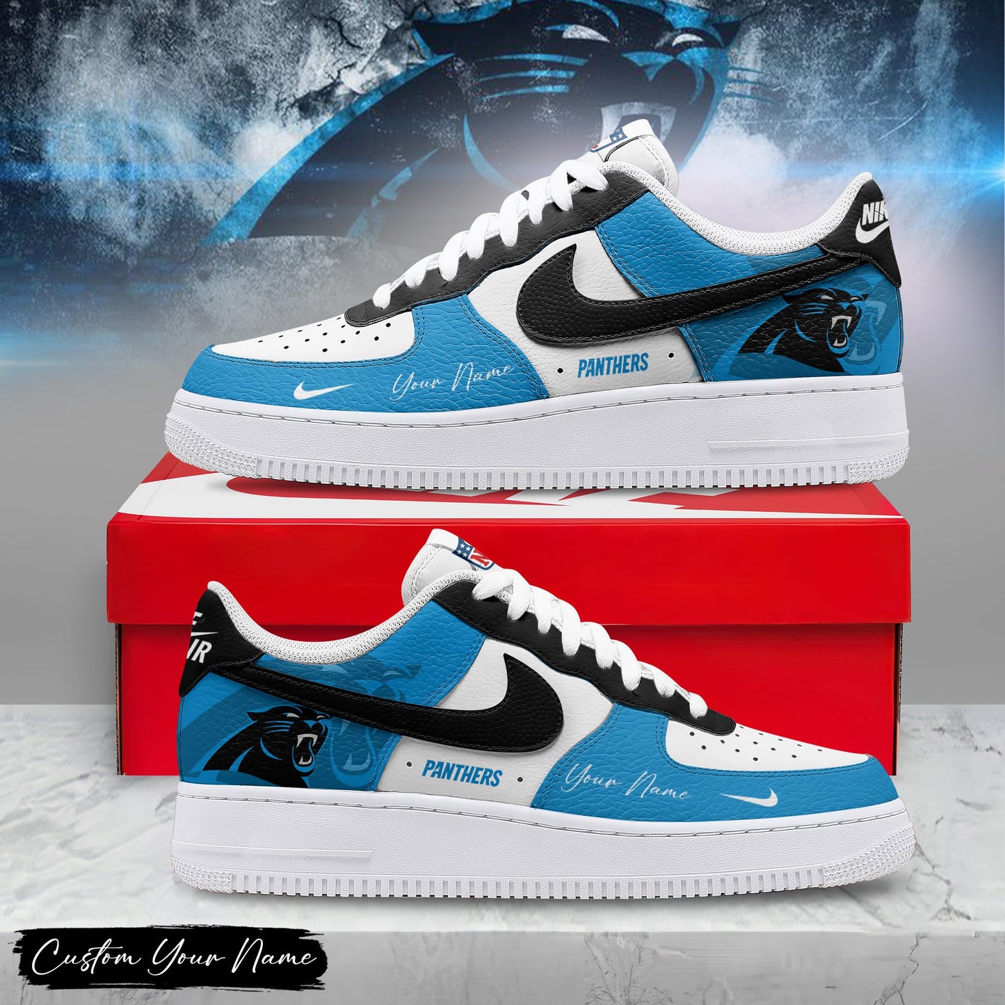 Footwearstorm Carolina Panthers Low-Top Sneakers Shoes For Men And Women 2808299