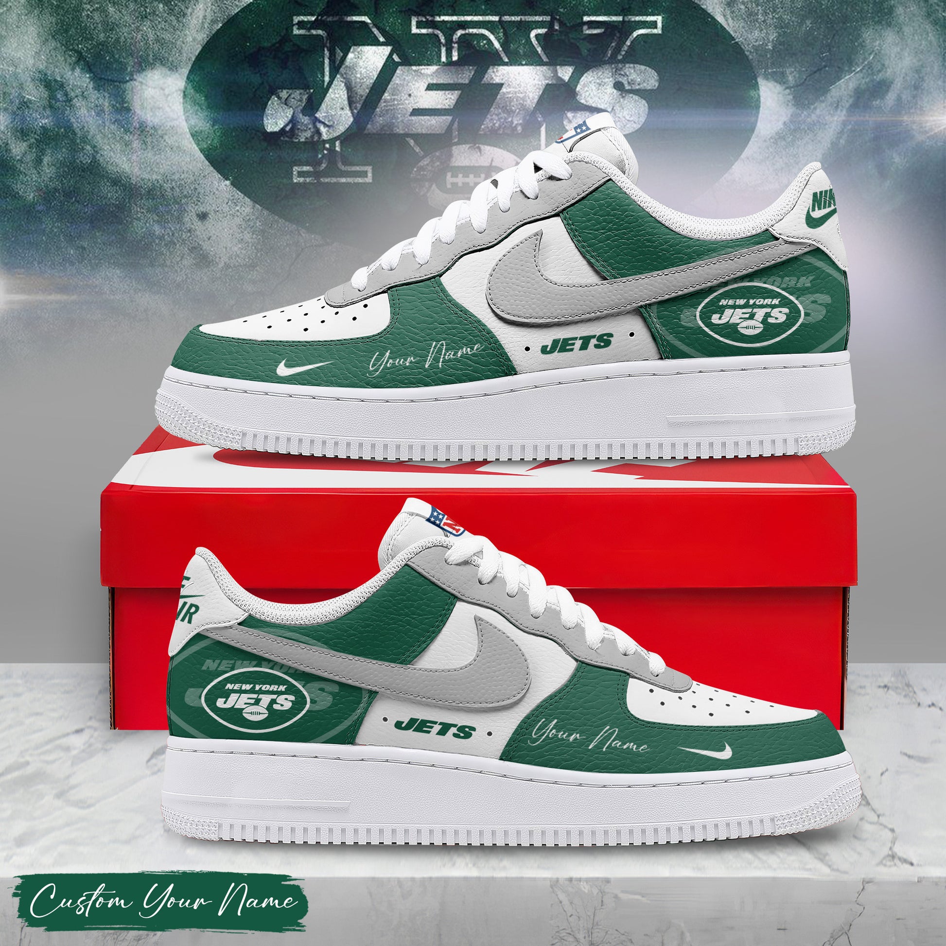 Footwearstorm New York Jets Low-Top Sneakers Shoes For Men And Women 2808303