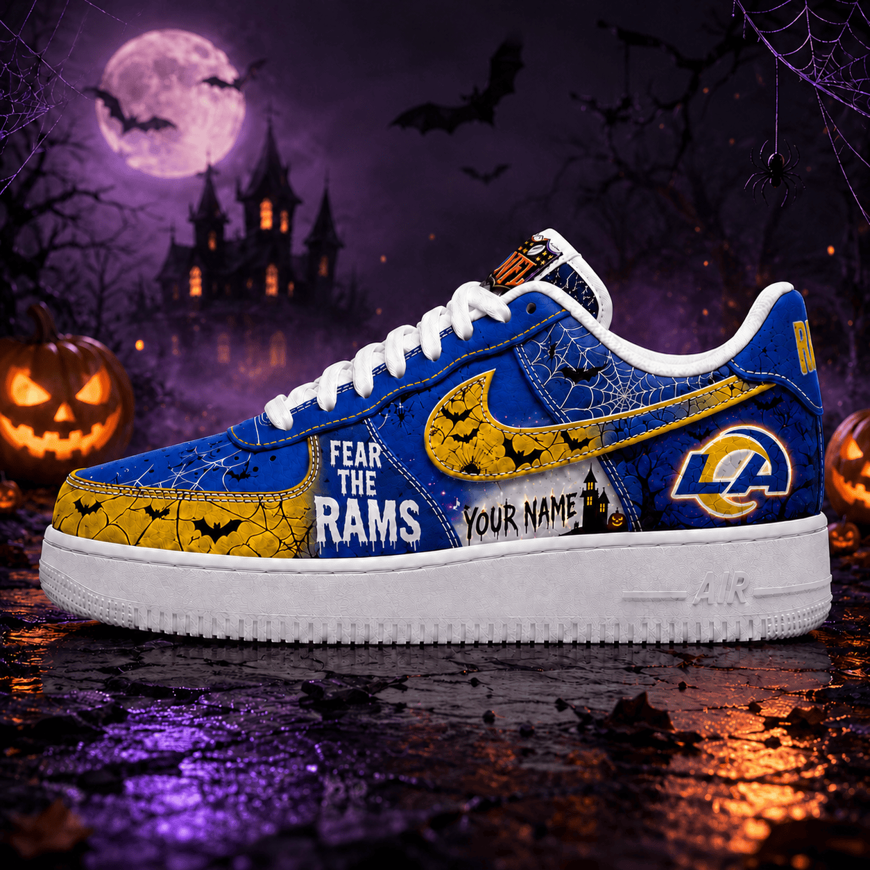 Footwearstorm Los Angeles Rams Low-Top Sneakers Shoes For Men And Women 2808174