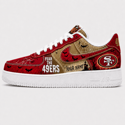 Footwearstorm San Francisco 49ers Low-Top Sneakers Shoes For Men And Women 2808177