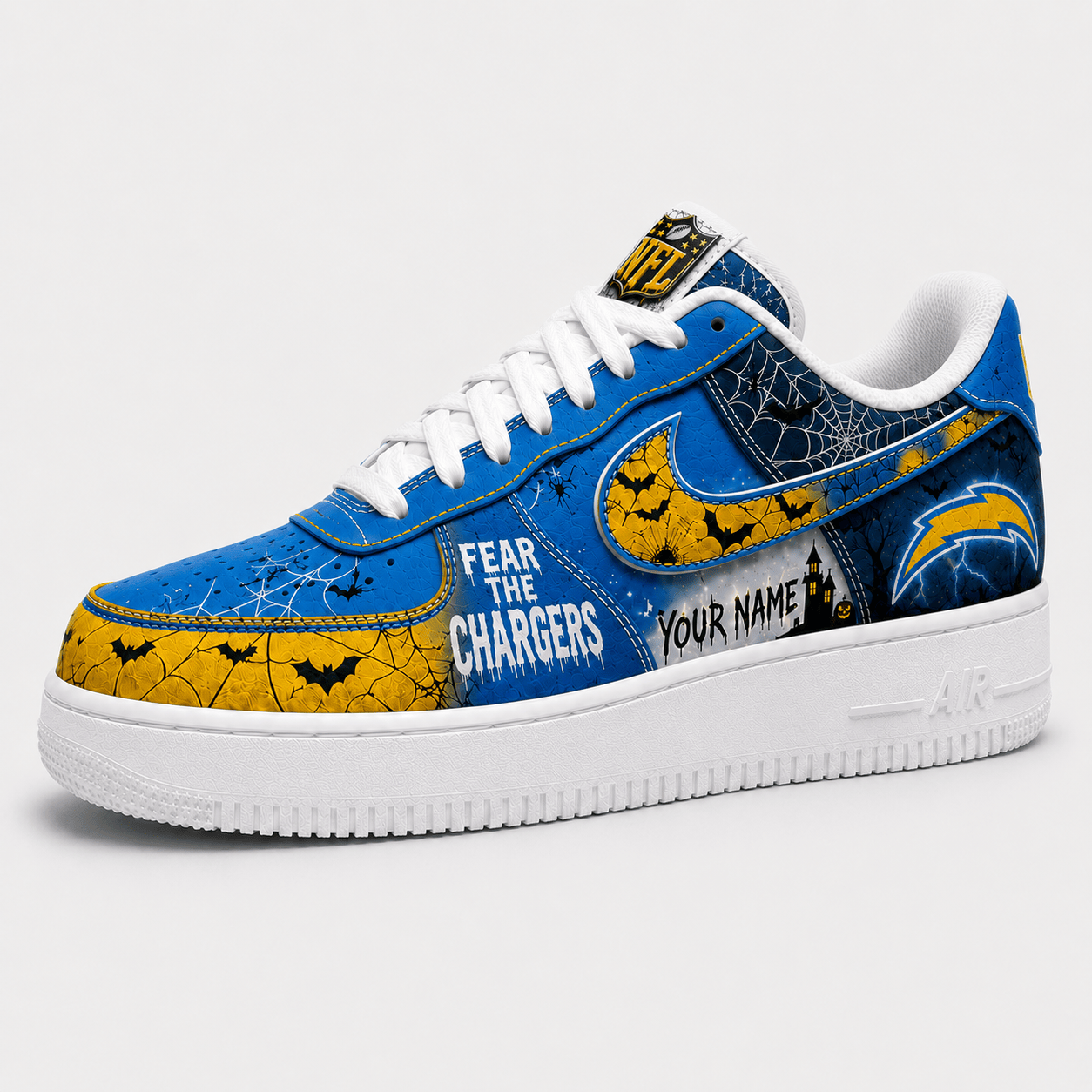 Footwearstorm Los Angeles Chargers Low-Top Sneakers Shoes For Men And Women 2808197