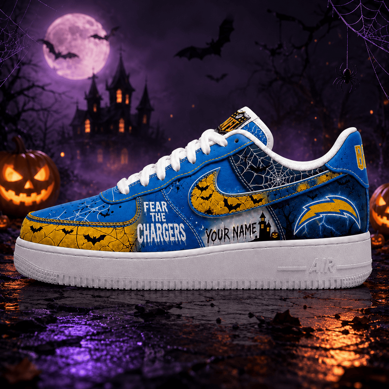 Footwearstorm Los Angeles Chargers Low-Top Sneakers Shoes For Men And Women 2808197