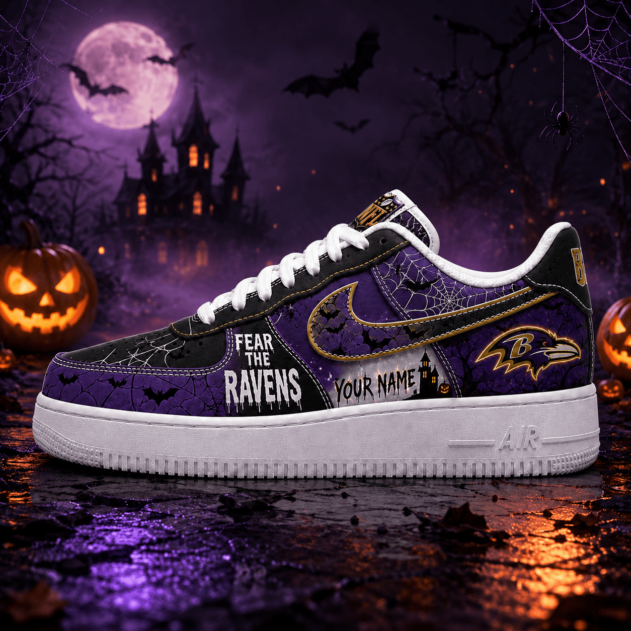 Footwearstorm Baltimore Ravens Low-Top Sneakers Shoes For Men And Women 2808104