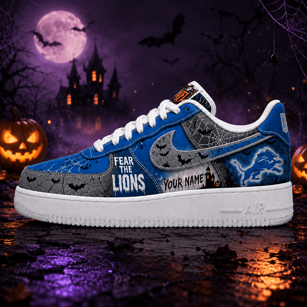 Footwearstorm Detroit Lions Low-Top Sneakers Shoes For Men And Women 2808136