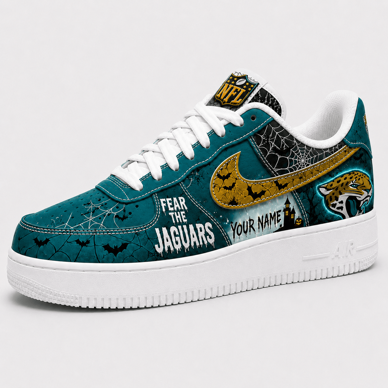 Footwearstorm Jacksonville Jaguars Low-Top Sneakers Shoes For Men And Women 280887