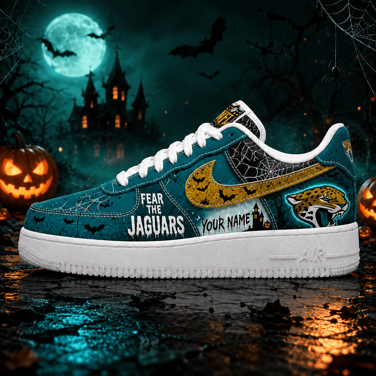 Footwearstorm Jacksonville Jaguars Low-Top Sneakers Shoes For Men And Women 280887