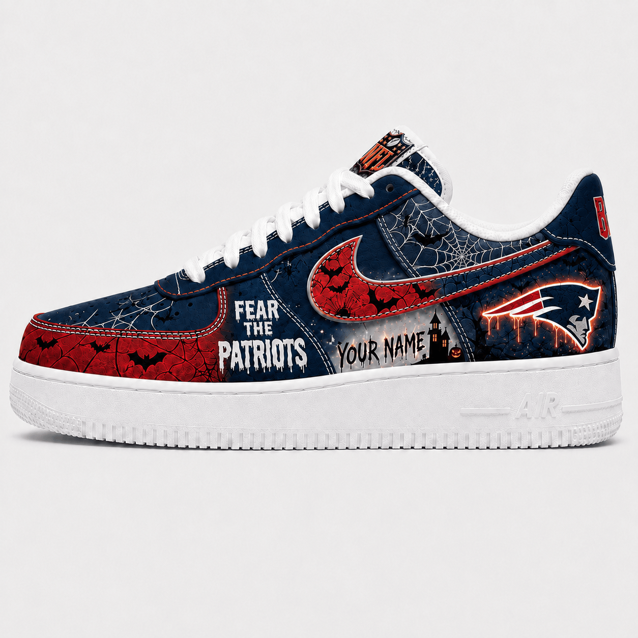 Footwearstorm New England Patriots Low-Top Sneakers Shoes For Men And Women 2808161