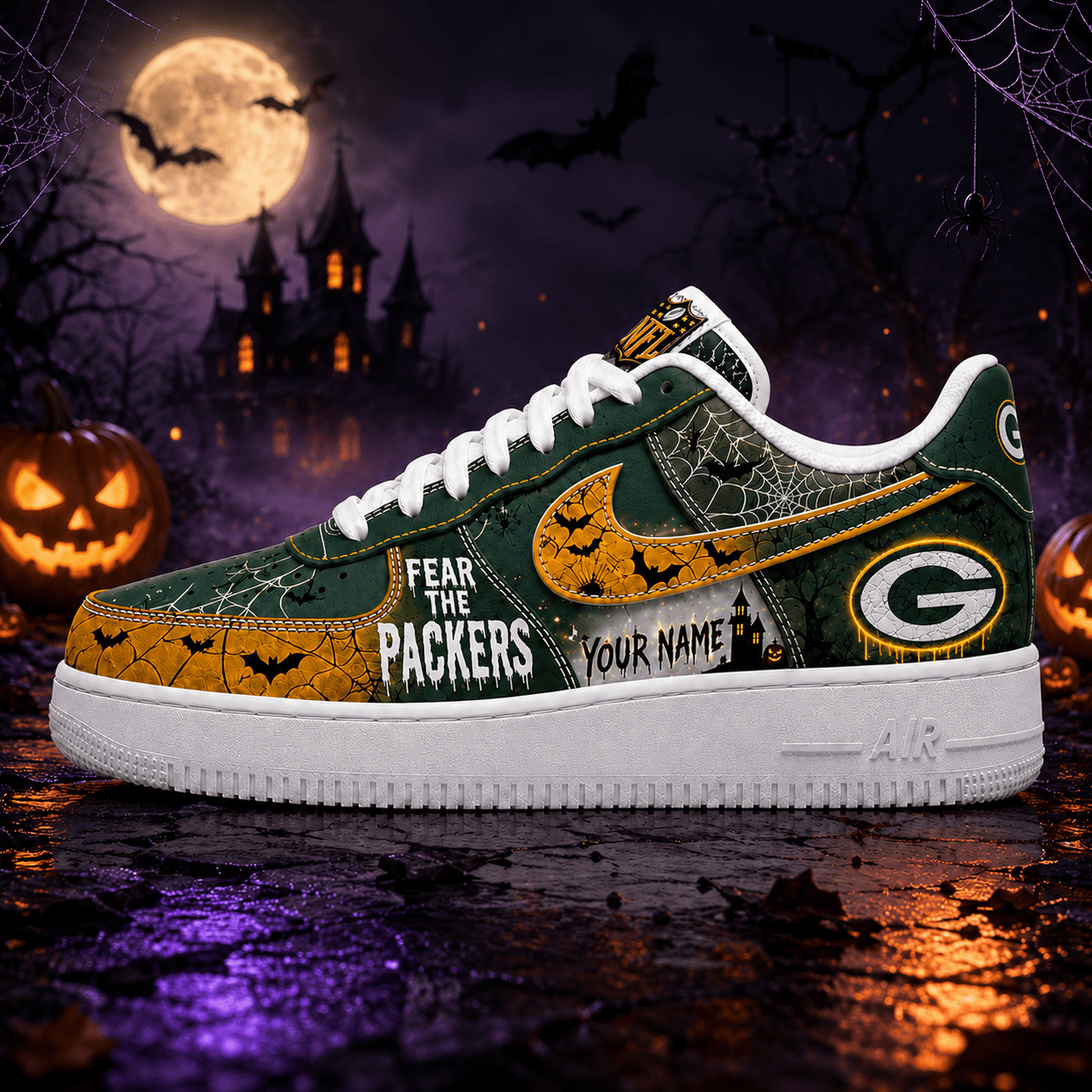 Footwearstorm Green Bay Packers Low-Top Sneakers Shoes For Men And Women 2808187