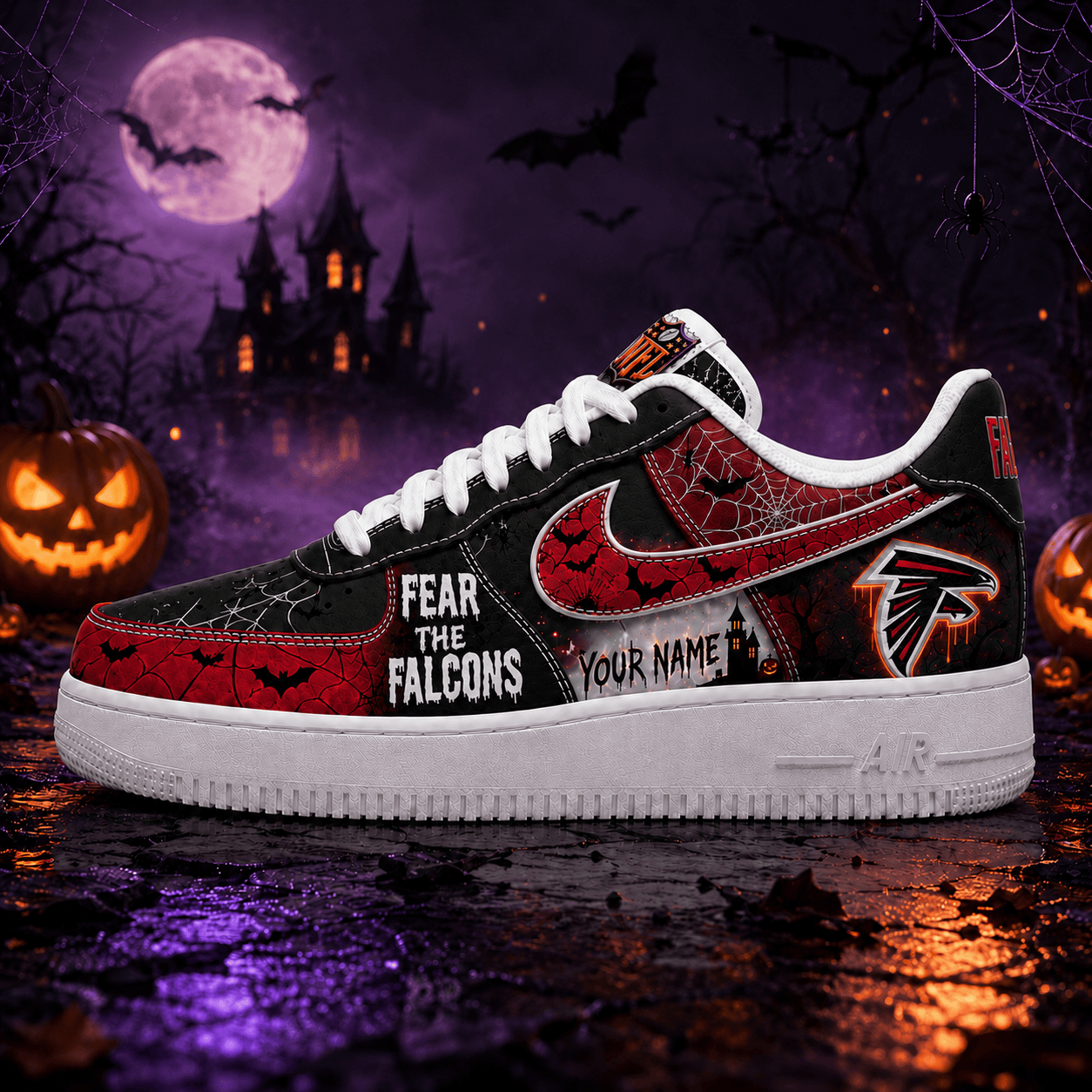 Footwearstorm Atlanta Falcons Low-Top Sneakers Shoes For Men And Women 280888