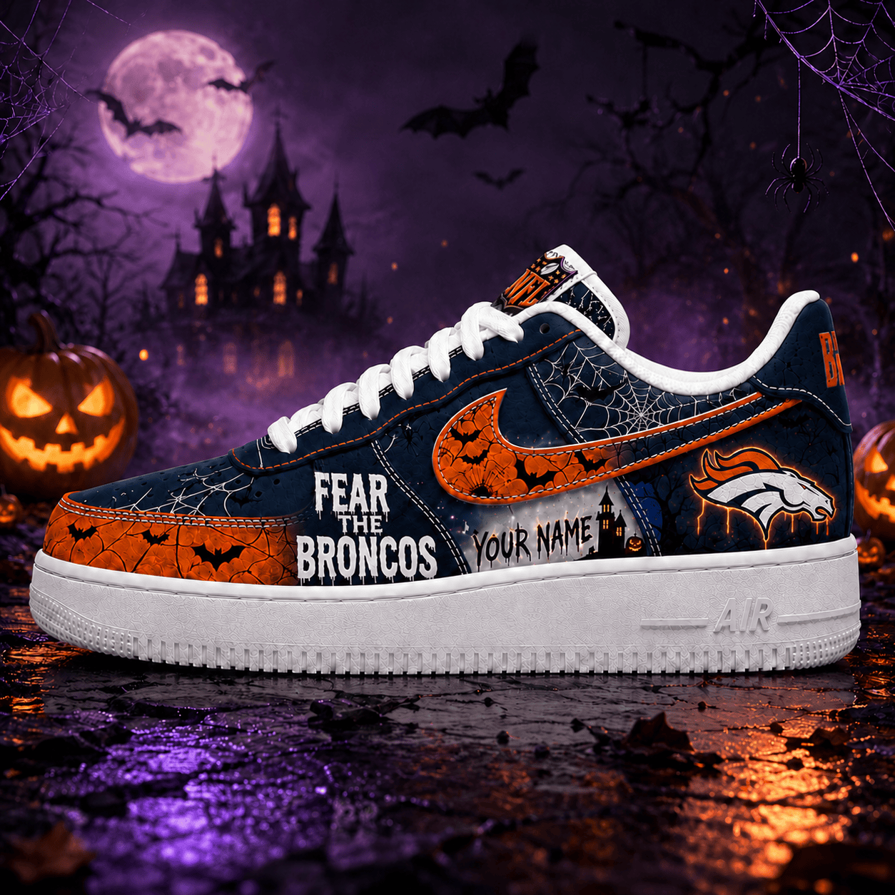 Footwearstorm Denver Broncos Low-Top Sneakers Shoes For Men And Women 2808121