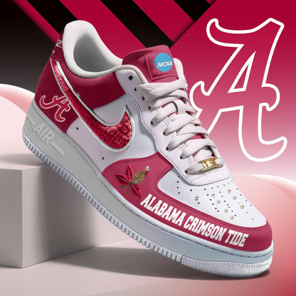 Footwearstorm Alabama Crimson Tide Low-Top Sneakers Shoes For Men And Women 100824