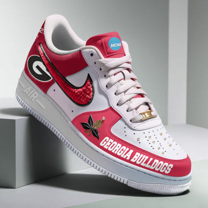 Footwearstorm Georgia Bulldogs Low-Top Sneakers Shoes For Men And Women 100819