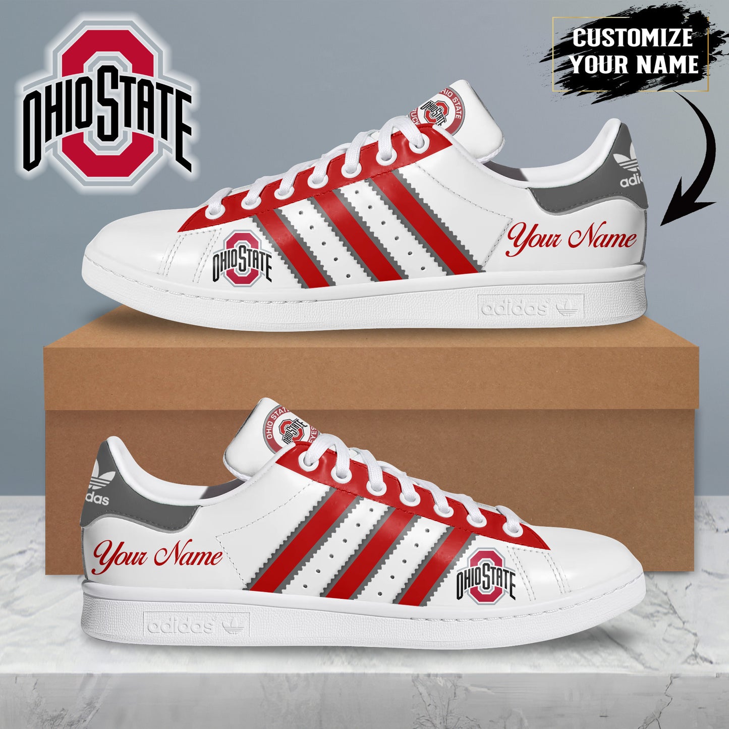 Ohio State Buckeyes Adidas Samba 2026