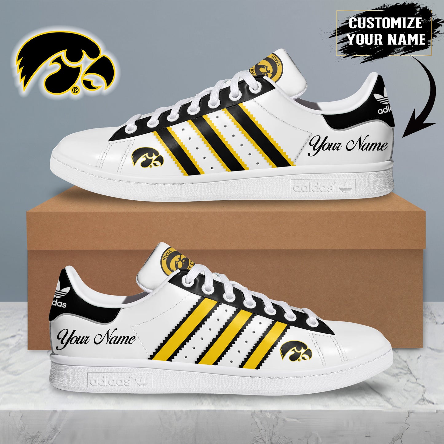 Iowa Hawkeyes Adidas Samba 2026