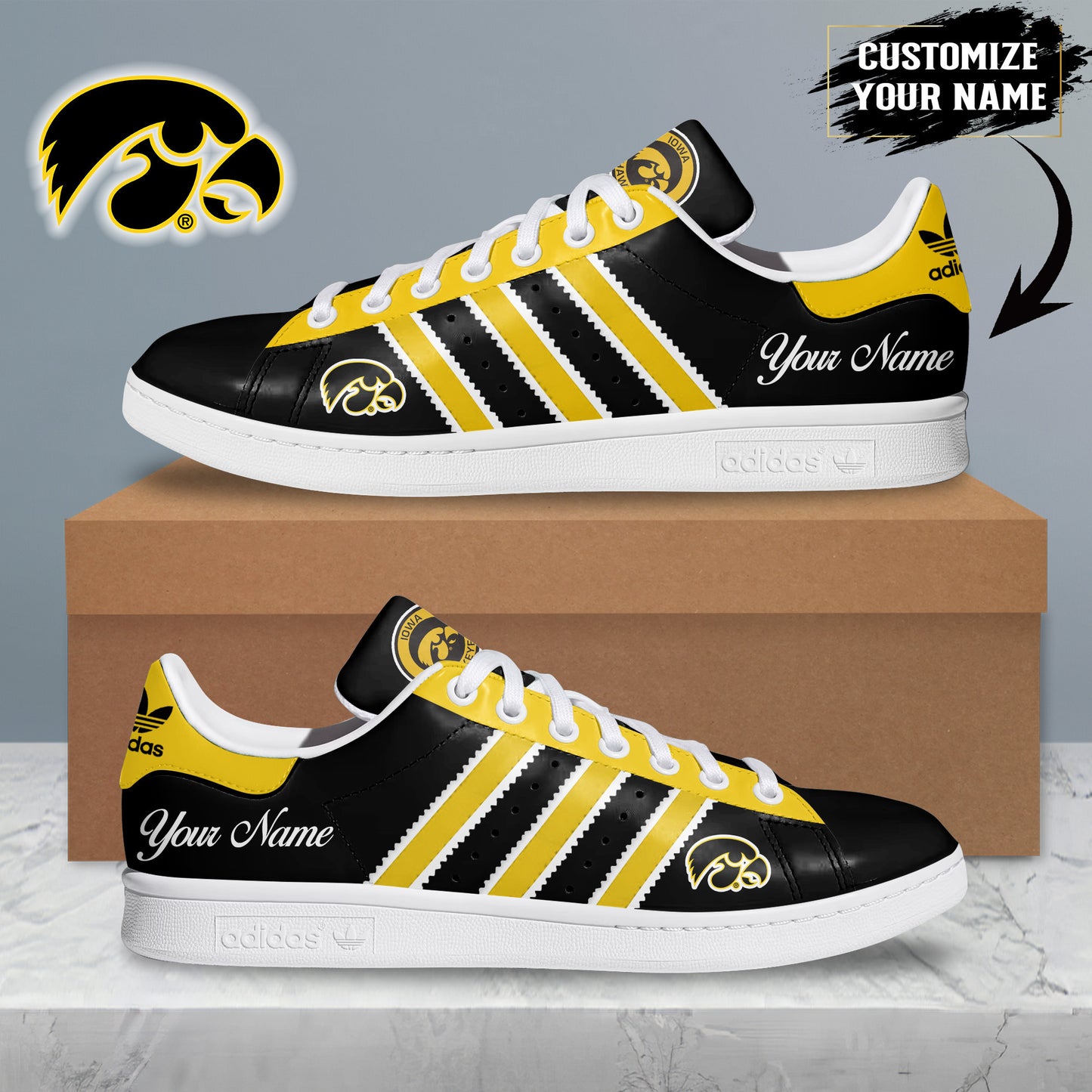 Iowa Hawkeyes Adidas Samba 2026
