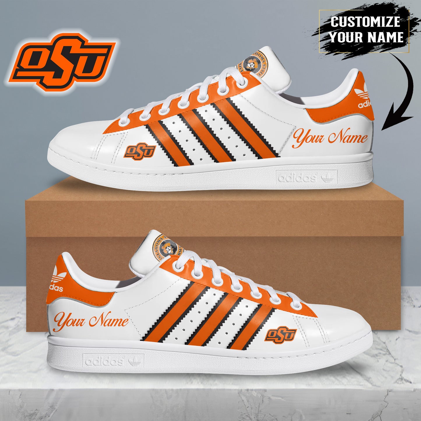 Oklahoma State Cowboys Adidas Samba 2026