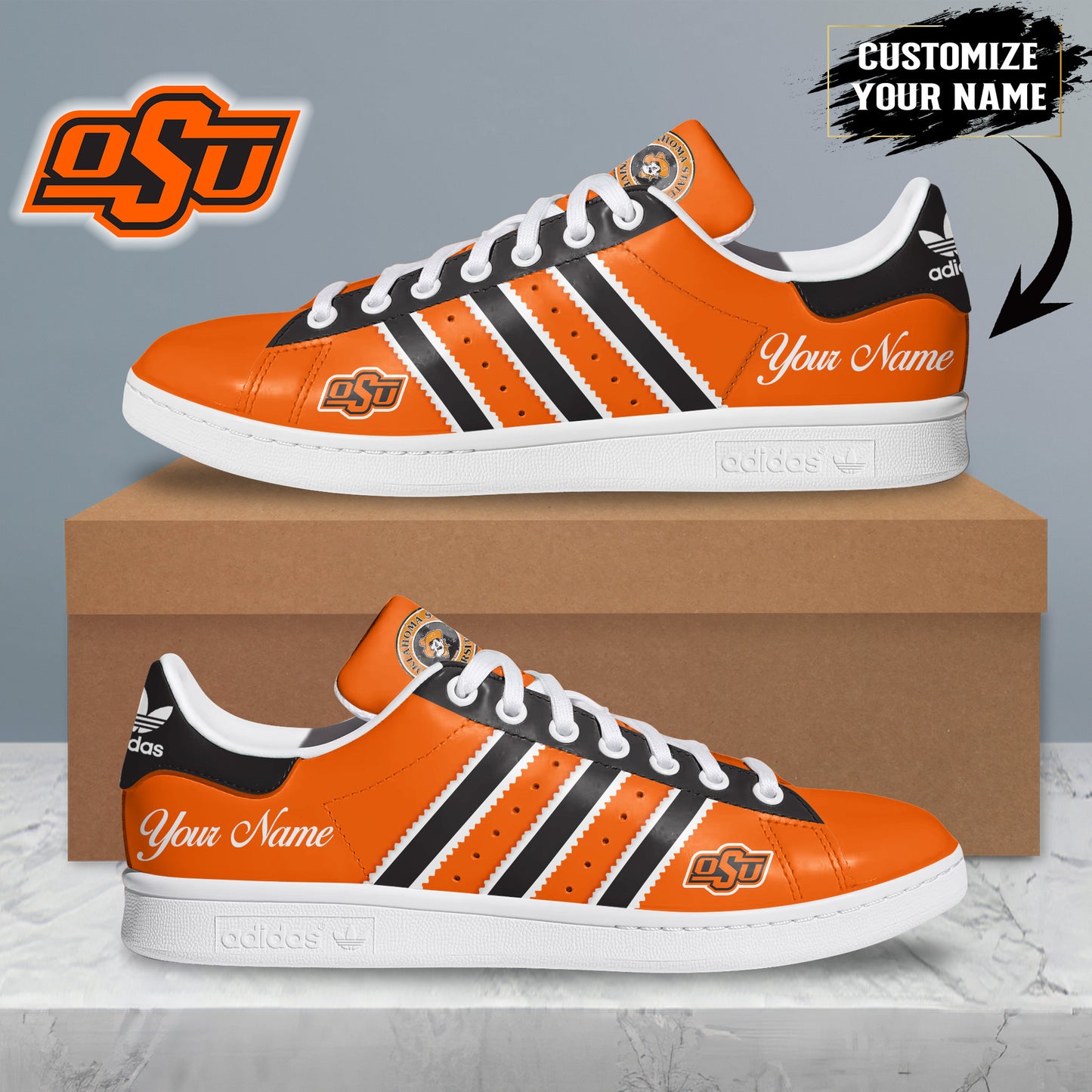 Oklahoma State Cowboys Adidas Samba 2026
