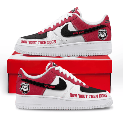 Footwearstorm Georgia Bulldogs Low-Top Sneakers Shoes For Men And Women 100823