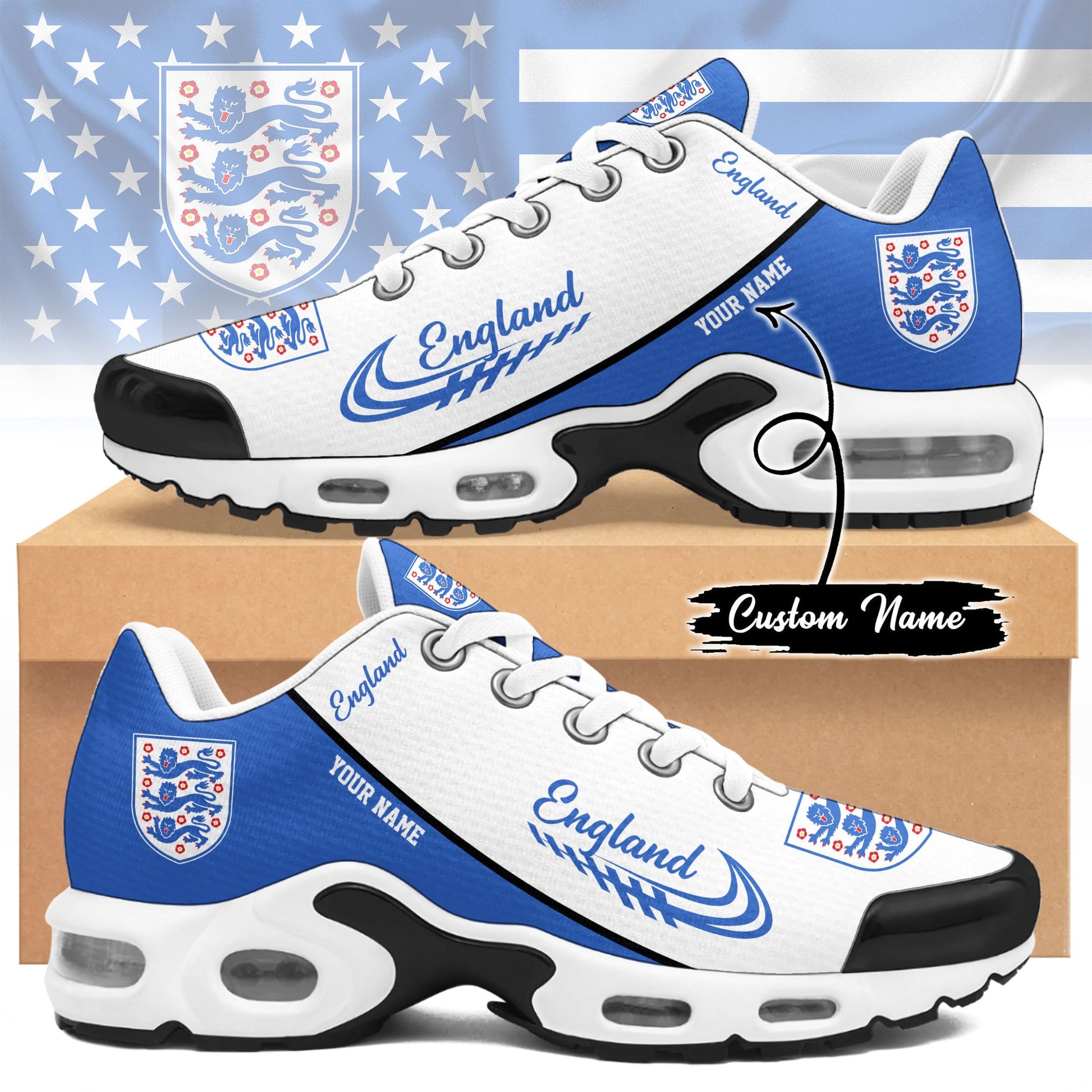 Footwearstorm England TN Shoes Sneakers For Men And Women
