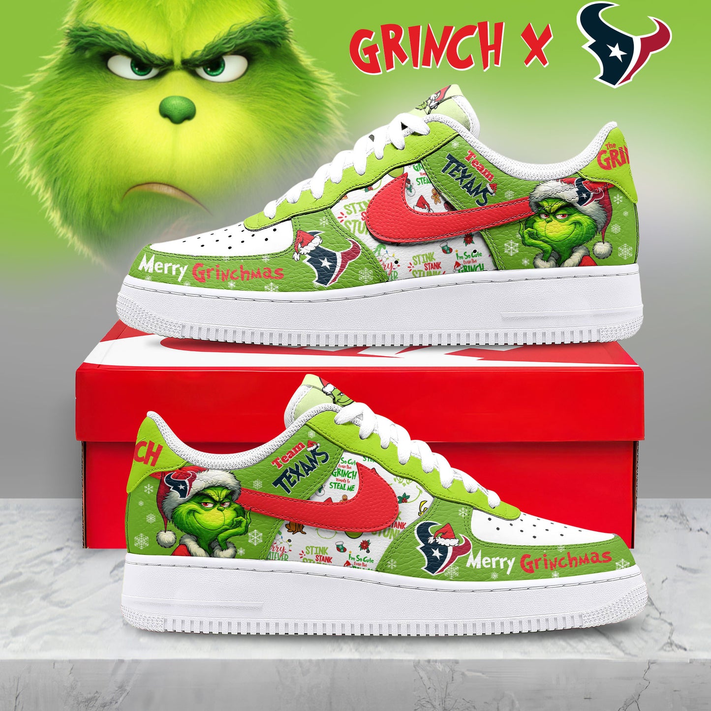 Footwearstorm Houston Texans Low-Top Sneakers Shoes For Men And Women 280857