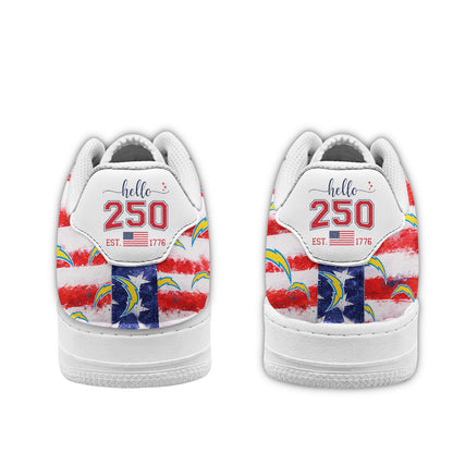 Footwearstorm Los Angeles Chargers Low-Top Sneakers Shoes For Men And Women 2808206