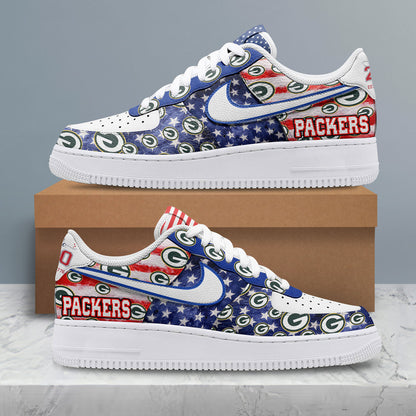 Footwearstorm Green Bay Packers Low-Top Sneakers Shoes For Men And Women 2808204