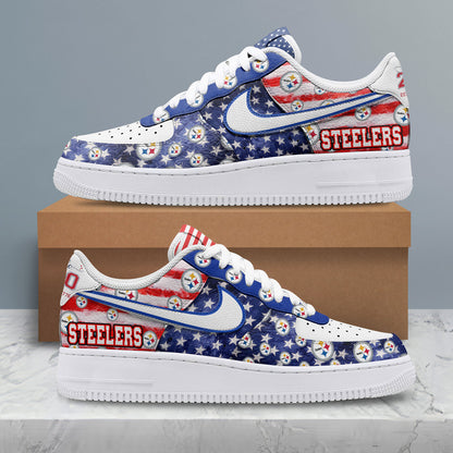 Footwearstorm Pittsburgh Steelers Low-Top Sneakers Shoes For Men And Women 2808195