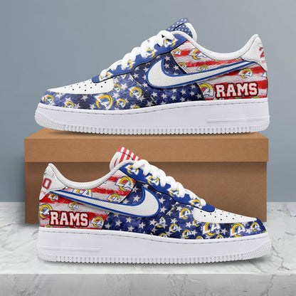 Footwearstorm Los Angeles Rams Low-Top Sneakers Shoes For Men And Women 2808200