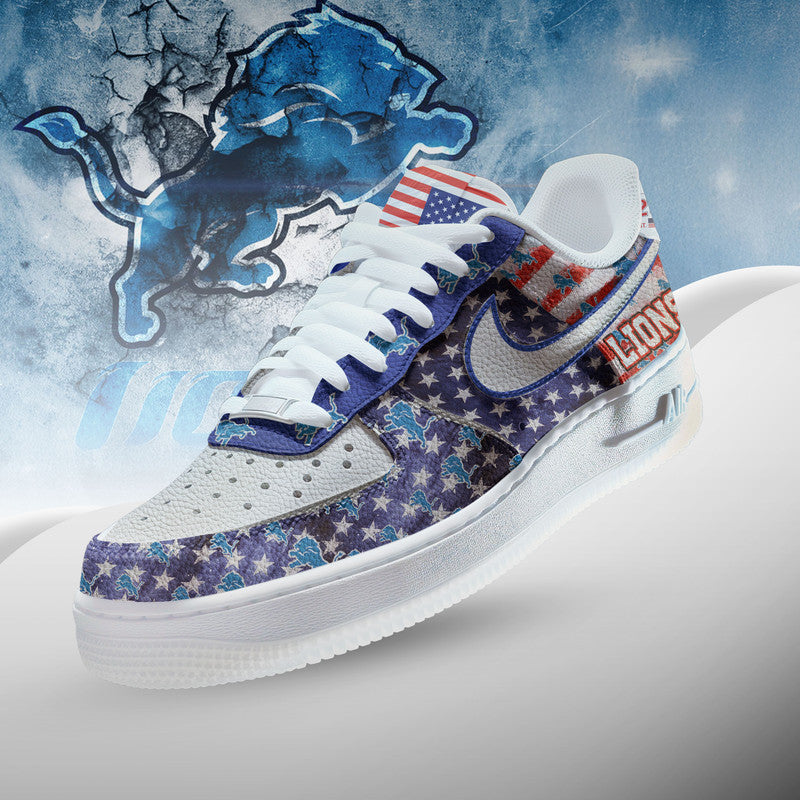 Footwearstorm Detroit Lions Low-Top Sneakers Shoes For Men And Women 2808185