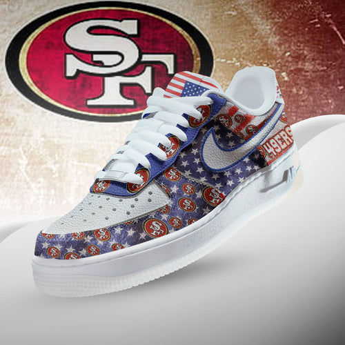 Footwearstorm San Francisco 49ers Low-Top Sneakers Shoes For Men And Women 2808203