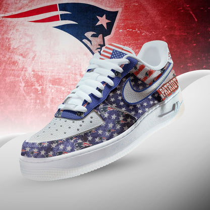 Footwearstorm New England Patriots Low-Top Sneakers Shoes For Men And Women 2808201