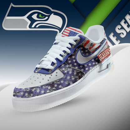 Footwearstorm Seattle Seahawks Low-Top Sneakers Shoes For Men And Women 2808157