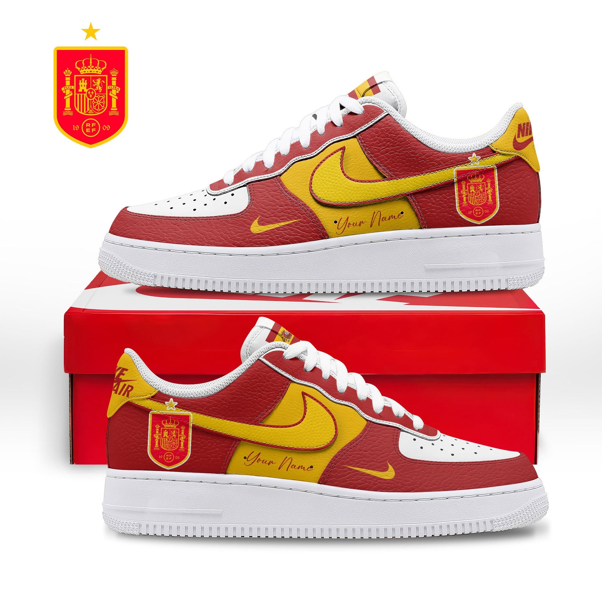 Spain Air Low-Top Sneakers 2026