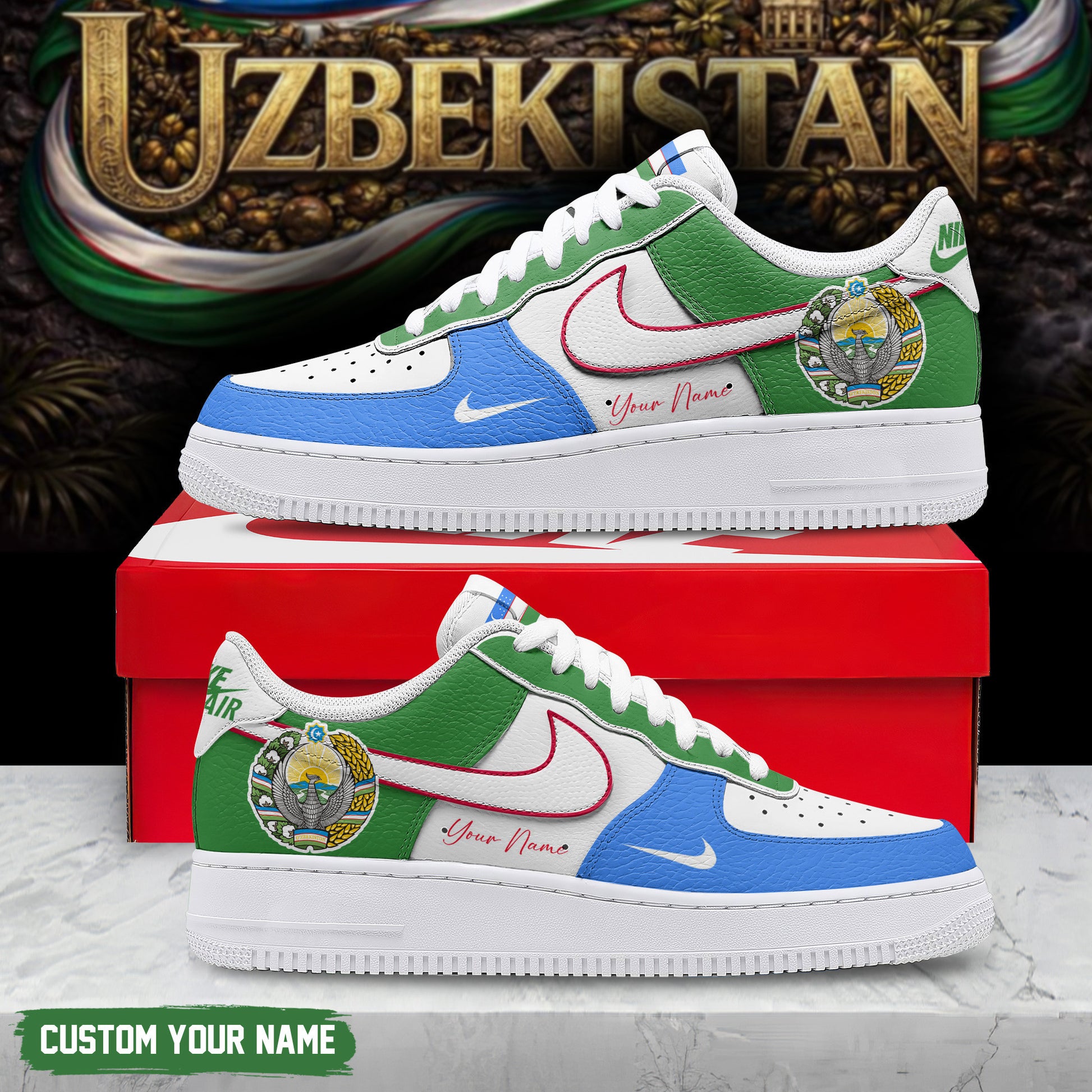 Uzbekistan Air Low-Top Sneakers 2026
