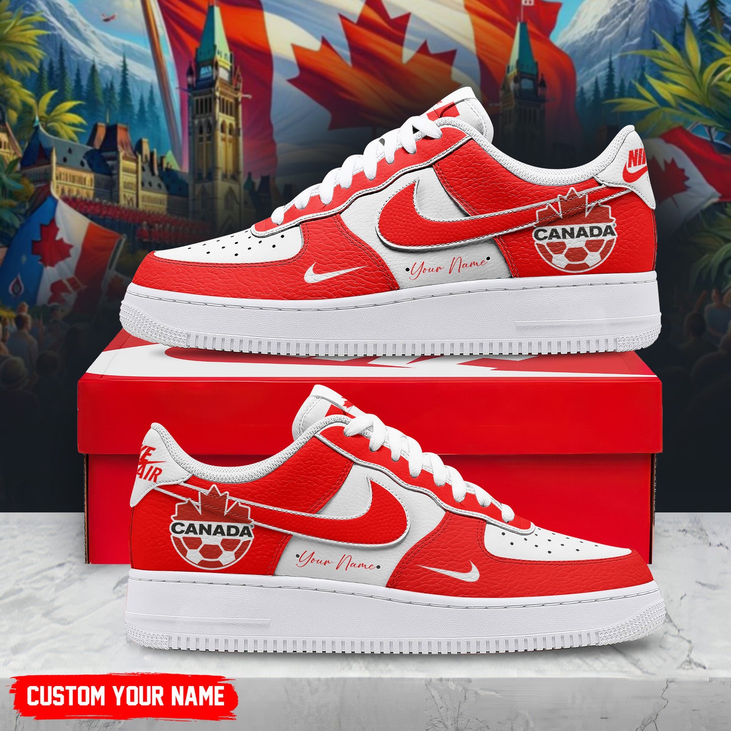 Canada Air Low-Top Sneakers 2026