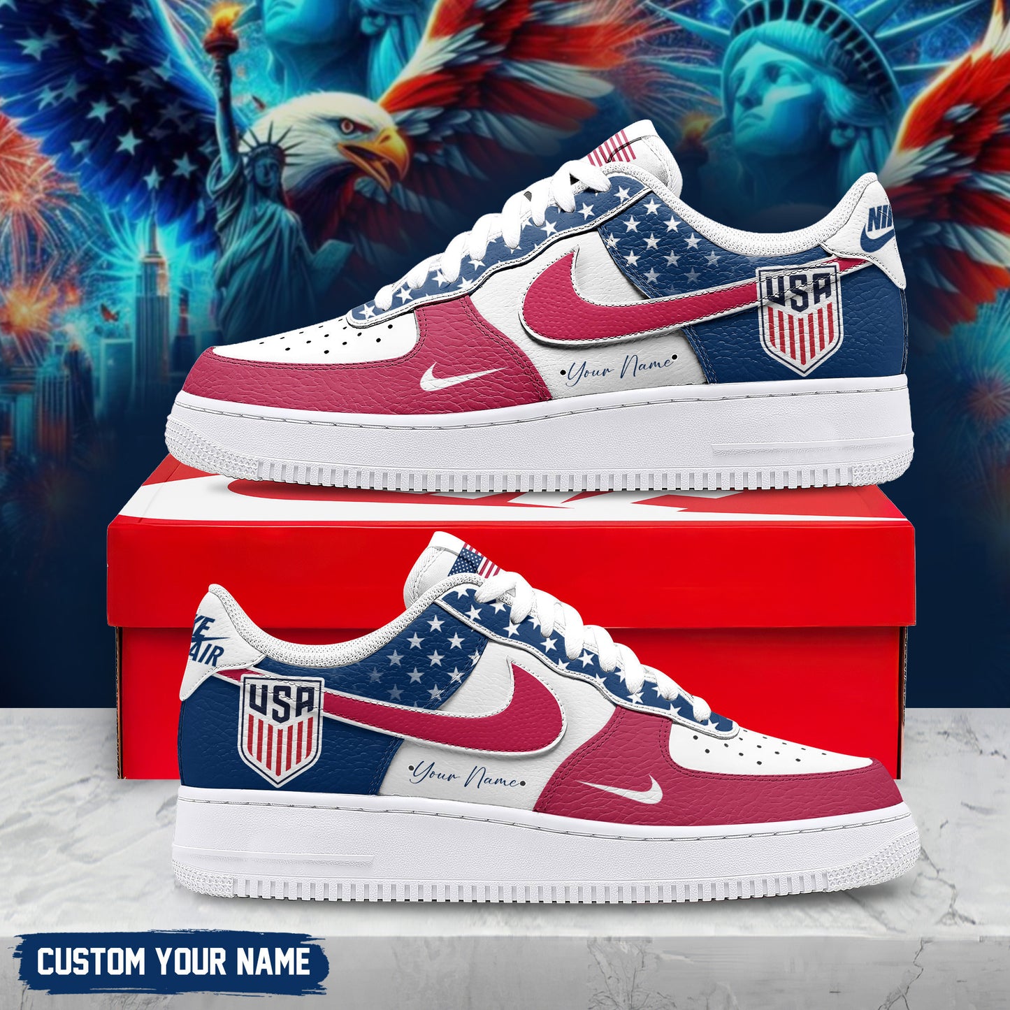 United States Air Low-Top Sneakers 2026