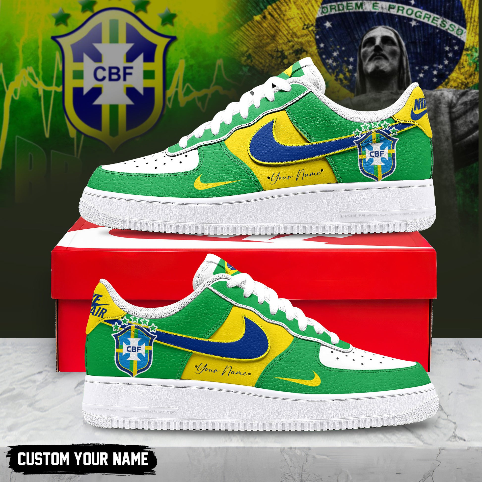 Brazil Air Low-Top Sneakers 2026