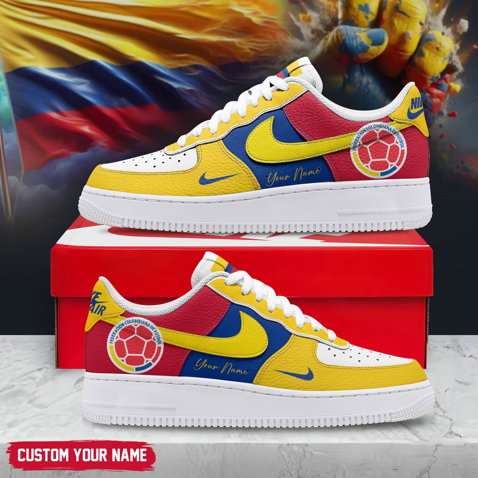 Colombia Air Low-Top Sneakers 2026