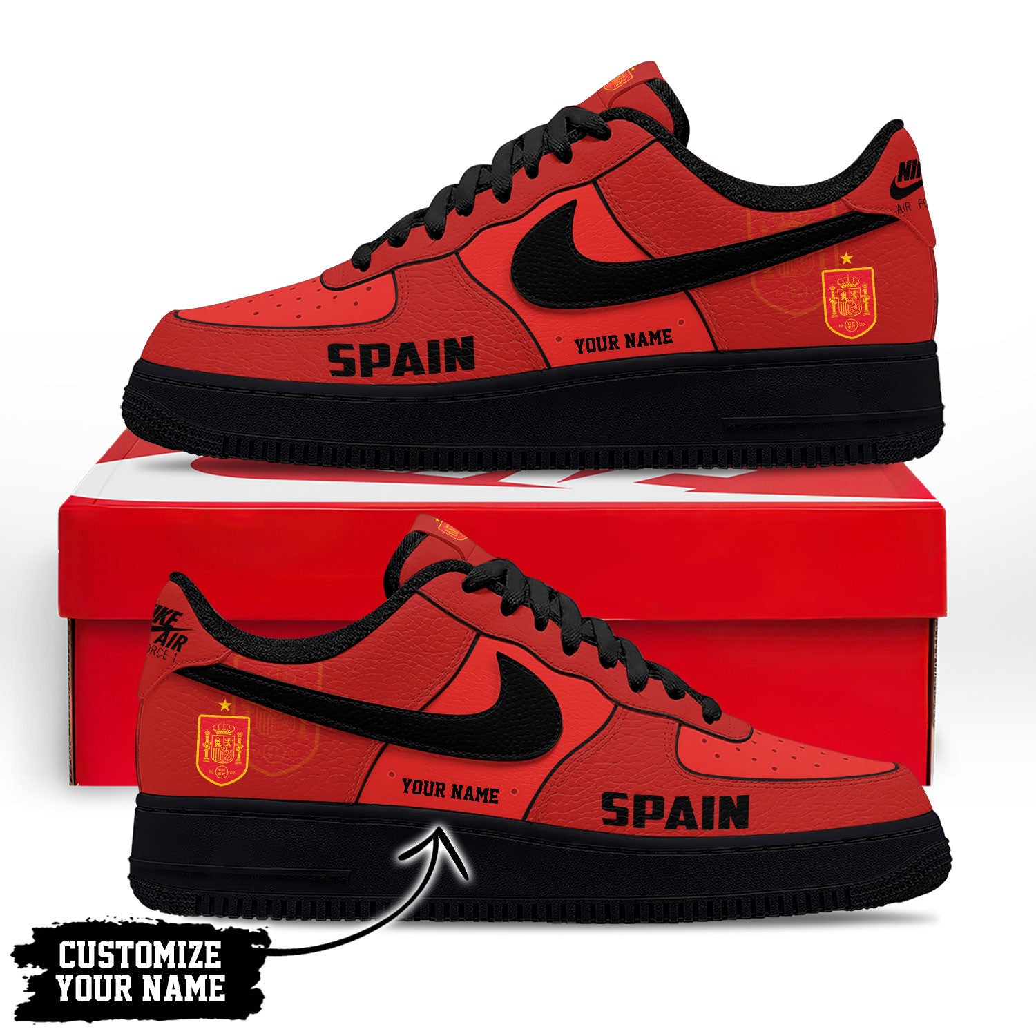 Spain Air Low-Top Sneakers 2026