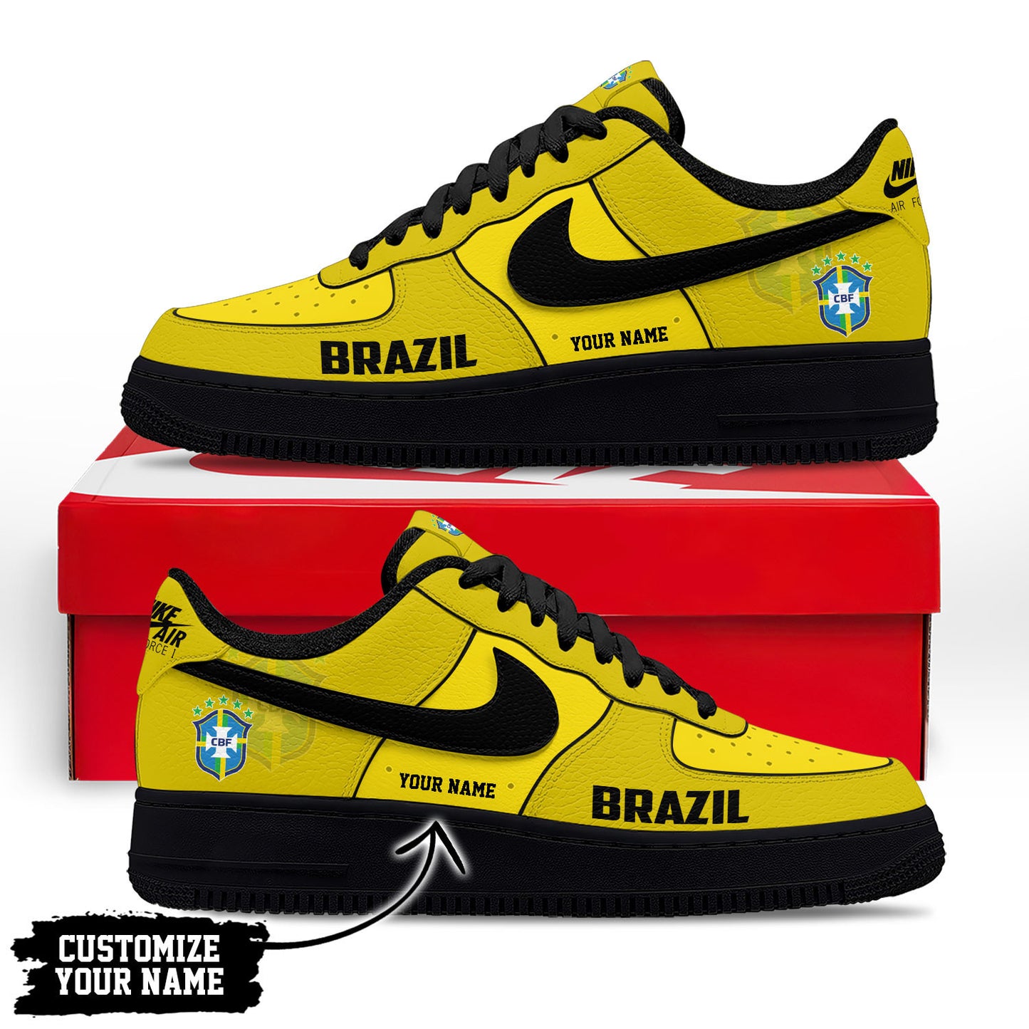 Brazil Air Low-Top Sneakers 2026